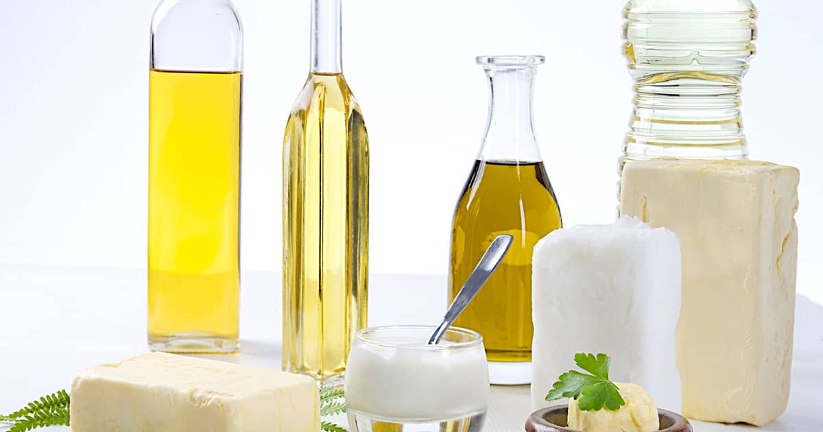 Oils and fats with saturated fat