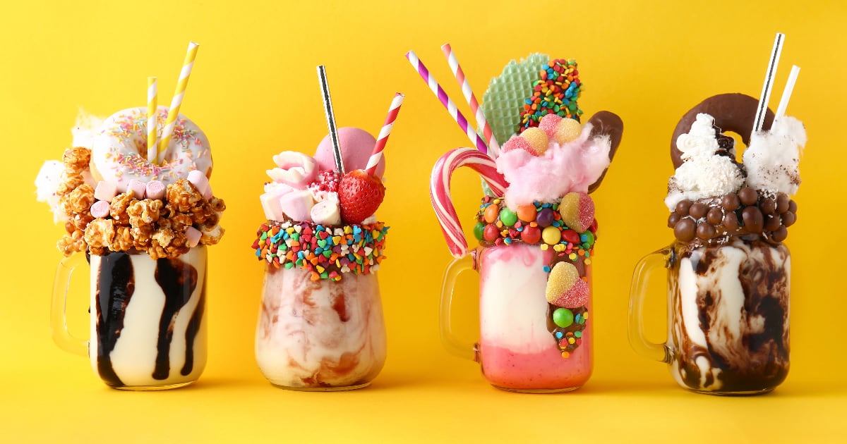 Experiment with Different Milkshake Flavors