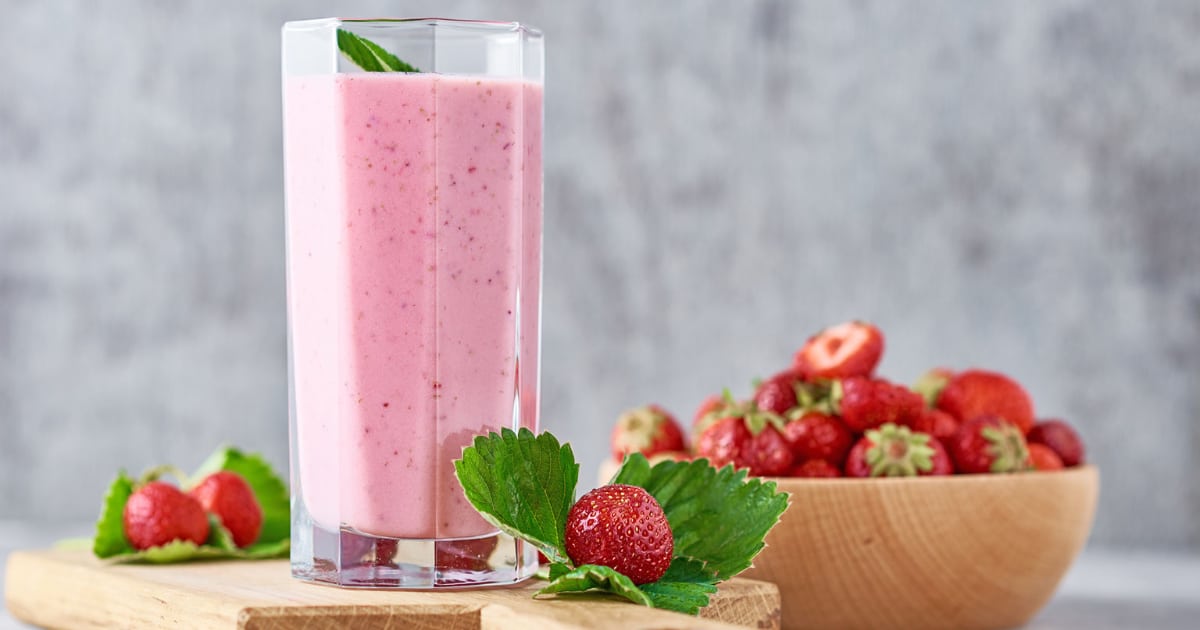 How To Make A Strawberry Milkshake » AGAH Productions