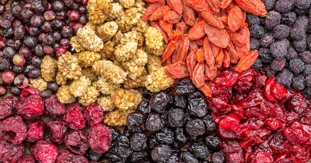 Making Dried Berries for an Antioxidant Boost