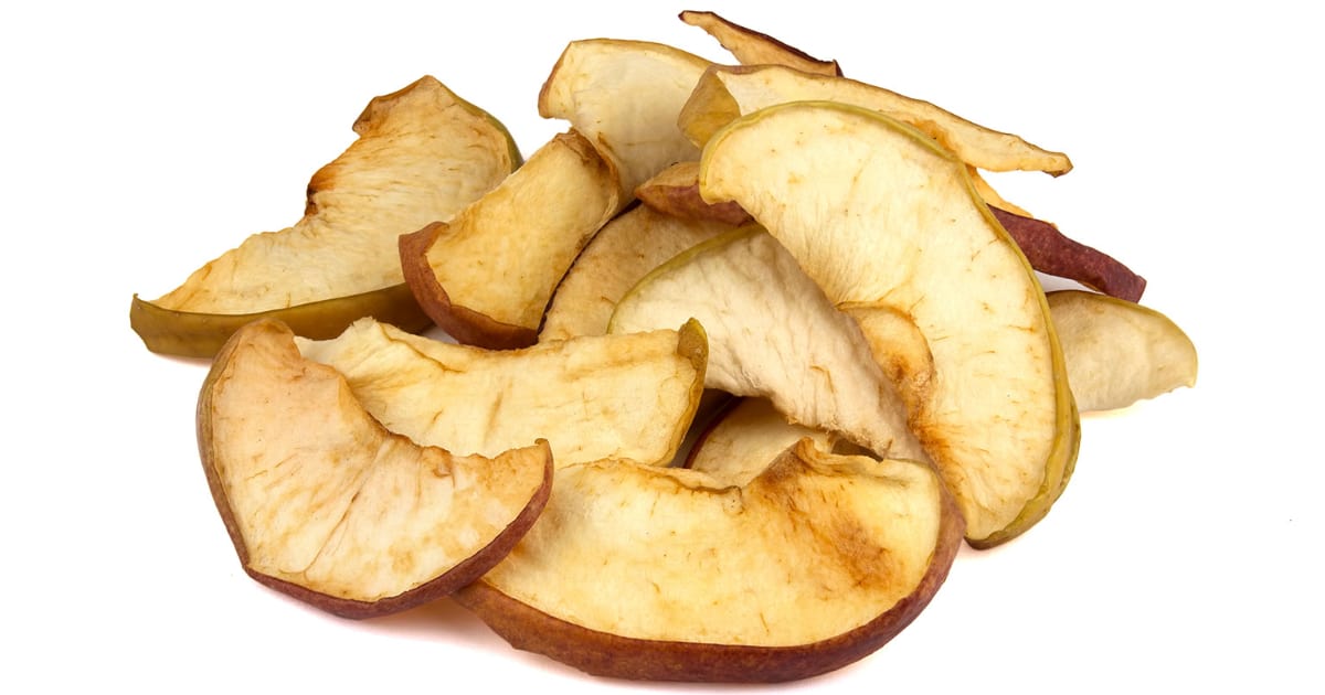 Preparing Chewy, Nutritious Dried Apple Slices