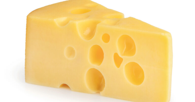 Swiss Cheese vs. Pepper Jack Cheese